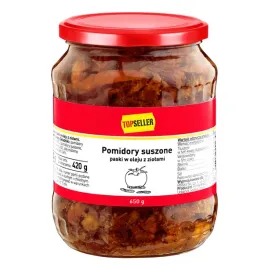 topseller-pomidory-suszone-paski-w-oleju-z-ziolami-270g-150g