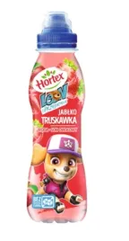 hortex-leon-jablko-truskawka-woda-z-sokiem-owocowym-6-x-400-ml