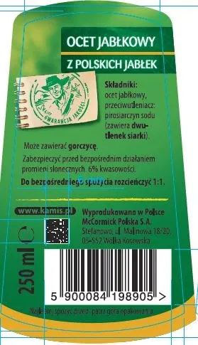 ocet-jablkowy-kamis-250-ml-rodzaj-ocet-jablkowy