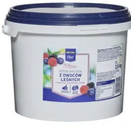 metro-chef-dzem-ekstra-owoce-lesne-o-obnizonej-zawartosci-cukrow-35-kg