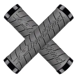 chwyty-rowerowe-lizard-skins-dual-clamp-lock-on-logo-graphite