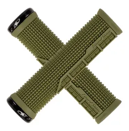 chwyty-rowerowe-lizard-skins-machine-lock-on-klamry-olive-green