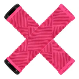 chwyty-rowerowe-lizard-skins-single-clamp-lock-on-strata-neon-pink-klamry