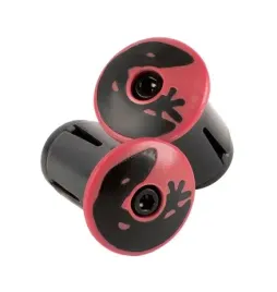 korki-do-kierownicy-lizard-skins-road-bar-end-plugs-crimson-red-para