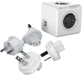 rozgaleznik-4-gniazdka-2x-usb-allocacoc-powercube-rewirable-usb-stan-nowy