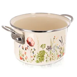 garnek-emaliowany-kremowy-maki-20-cm-3-l