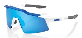 okulary-rowerowe-100percent-speedcraft-sl-matte-white-metallic-blue-hiper-blue