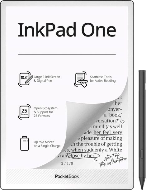 PocketBook InkPad One 1030 10,3 32GB Wi-Fi Black + RYSIK