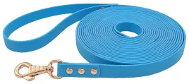 smycz-miejska-dla-sredniego-psa-wodoodporna-niebieska-300cm-3m-tasma-15cm