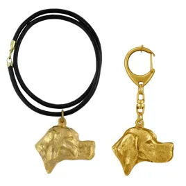 pointer-brelok-i-naszyjnik-z-psem-w-pudelku-produkt-pozlacany-wysokiej