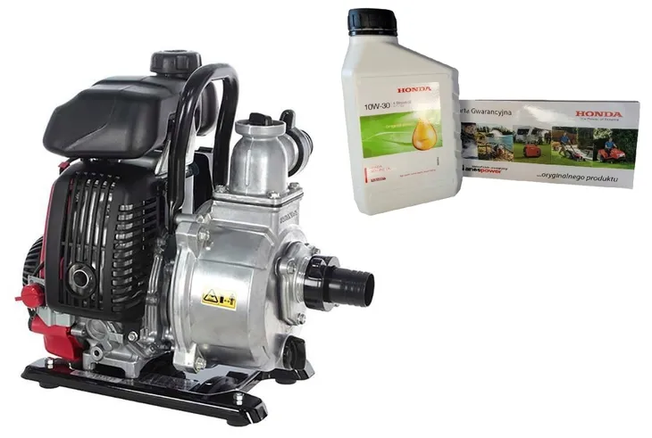 Motopompa HONDA WX15 POMPA SPALINOWA WODY 280 l/min przegląd zerowy i olej