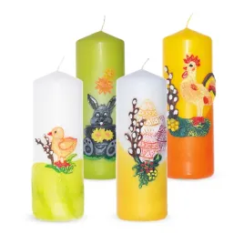 swieca-swiat-wielkanoc-walec-kolor-5x14cm-kogut-kurczak-zajac-jajko-1szt