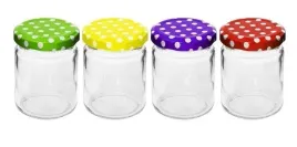 maly-sloiczek-sloik-150ml-kolorowa-zakretka-na-przetwory-dzem-1szt