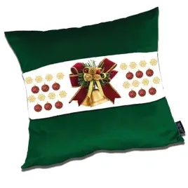 poduszka-dekoracyjna-45x45-zielona-miekka-welur-swiateczna-caloroczna