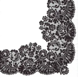 serwetki-33x33-decoupage-frame-black-20szt-biala-czarna-ramka
