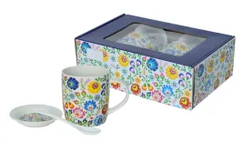 livello-2-x-kubek-porcelanowy-340-ml-spodkami-i-lyzeczkami-folk-lowicki