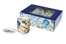 livello-2-x-kubek-porcelanowy-340-ml-spodkami-i-lyzeczkami-folk-lowicki