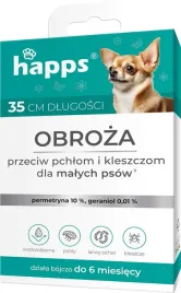 happs-obroza-na-pchly-kleszcze-pasozyty-dla-malych-psow-dziala-6-miesiecy