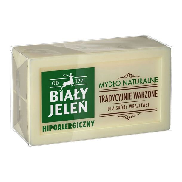 Biały Jeleń Hipoalergiczne mydło naturalne do skóry wrażliwej 150g