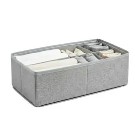 organizer-do-szafy-szuflady-na-bielizne-skarpetki-8-przegrodek-szary