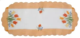 bieznik-na-stol-haftowany-tulipany-pomaranczowy-30x45cm-produkt-polski
