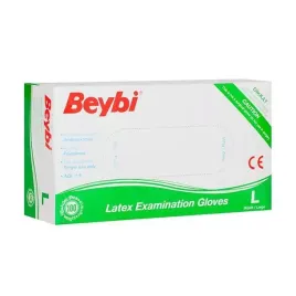 rekawice-jednorazowe-lateksowe-beybi-l-100szt-diagnostyczne-biale