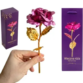 wieczna-roza-metalizowana-23cm-na-walentynki-dzien-kobiet-mix-kolor-1-szt
