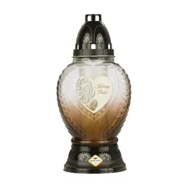 znicz-serce-kochanej-babci-brazowy-wklad-wymienny-27cm-czarny-kapturek