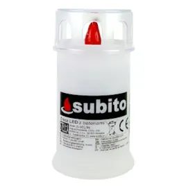 wklad-led-do-zniczy-subito-10-cm-diodowy-wklad-stella-501-czerwony