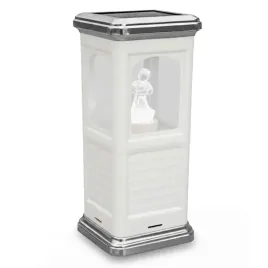 znicz-solarny-kapliczka-led-aniol-bialo-srebrny-20cm-na-grob-hybrydowy
