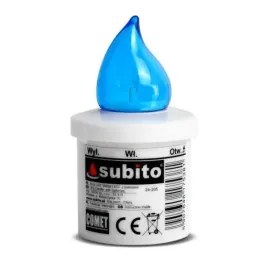 wklad-elektryczny-led-10-cm-niebieski-z-bateriami-comet-asco-2r14-wklad-led
