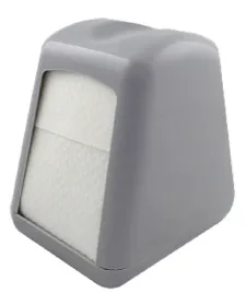 dyspenser-serwetek-clarina-szary-dozownik-do-serwetek-gastronomiczny