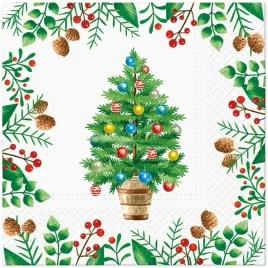serwetki-33x33-decoupage-ozdobiona-choinka-20-szt