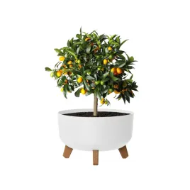 doniczka-na-nozkach-biala-okragla-28-cm-plastikowa-68-l-drenaz-dgrl300l