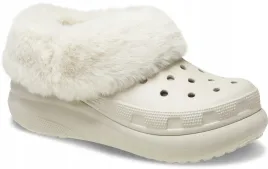 crocs-damskie-ocieplane-klapki-buty-chodaki-furever-crush-208446-clog-42-43