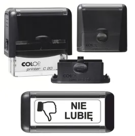 pieczatka-czarna-o-tresci-nie-lubie-zabawne-prezent