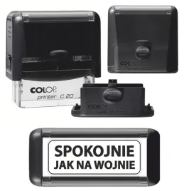 pieczatka-czarna-o-tresci-spokojnie-jak-na-wojnie-zabawne-prezent