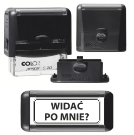 pieczatka-czarna-o-tresci-widac-po-mnie-zabawne-prezent