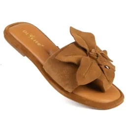 klapki-skorzane-zamszowe-braz-z-kwiatem-111-25039