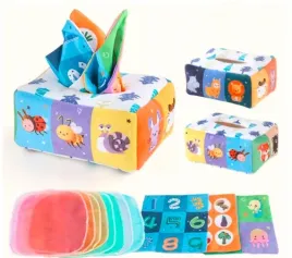 sorter-pudelko-z-chusteczkami-pluszowe-sensoryczne-montessori-zwierzatka