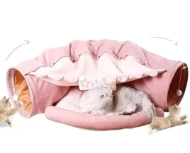 legowisko-tunel-domek-szeleszczacy-nowoczesne-dla-kota-domek-126cm-pilka