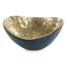 misa-dekoracyjna-metalowa-pedro-22x21x10-granatowa-zlota
