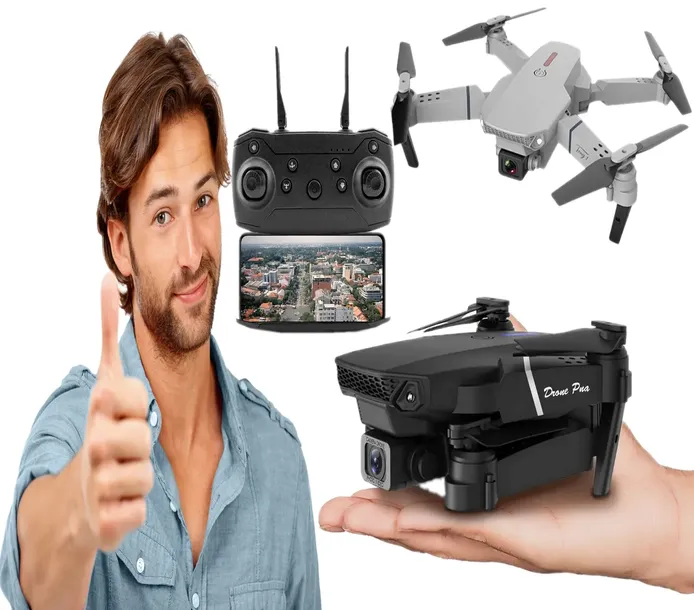 DRON Z KAMERA 4K HD STEROWANY ZABAWKA PRO MAX XXXL
