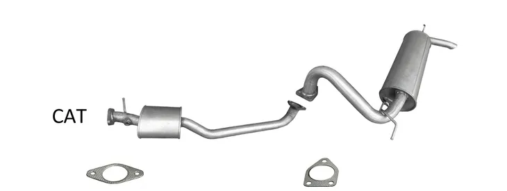 TŁUMIKI ŚRODKOWY KOŃCOWY KPL MITSUBISHI PAJERO PININ 2.0 GDi 2001-2007