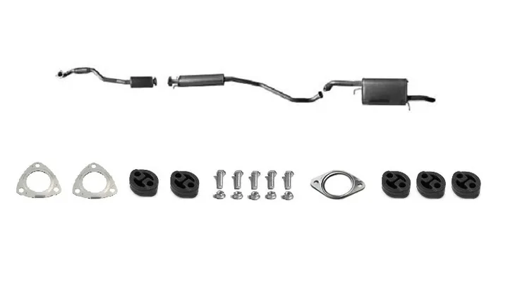 CHEVROLET LACETTI 1.4 1.6 KOMBI 2005-2013 TŁUMIKI TŁUMIK ŚRODKOWY KOŃCOWY