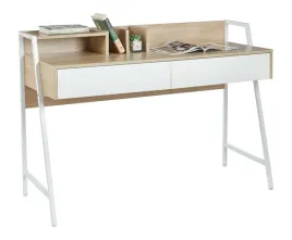 nowoczesne-biurko-z-szufladami-b15-fx-kolor-dab-sonoma-bialy-stelaz