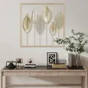 homcom-dekoracja-scienna-obraz-liscie-70x70cm