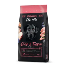 fitmin-for-life-duck-and-turkey-dla-psa-12-kg-gratis-dental-100-g