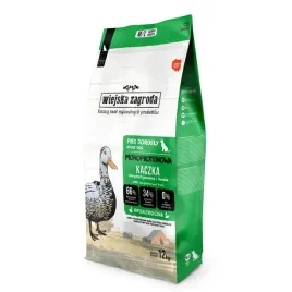 wiejska-zagroda-monoprotein-medium-adult-sucha-karma-z-kaczka-dla-psa-12kg