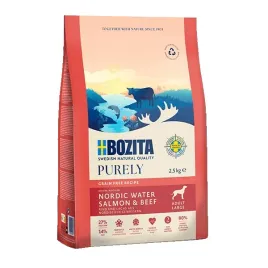 bozita-dog-purely-adult-large-bez-zbozowa-karma-sucha-losos-wolowina-11-kg